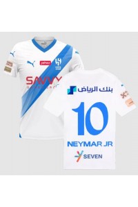 Al-Hilal Neymar Jr #10 Jalkapallovaatteet Vieraspaita 2023-24 Lyhythihainen